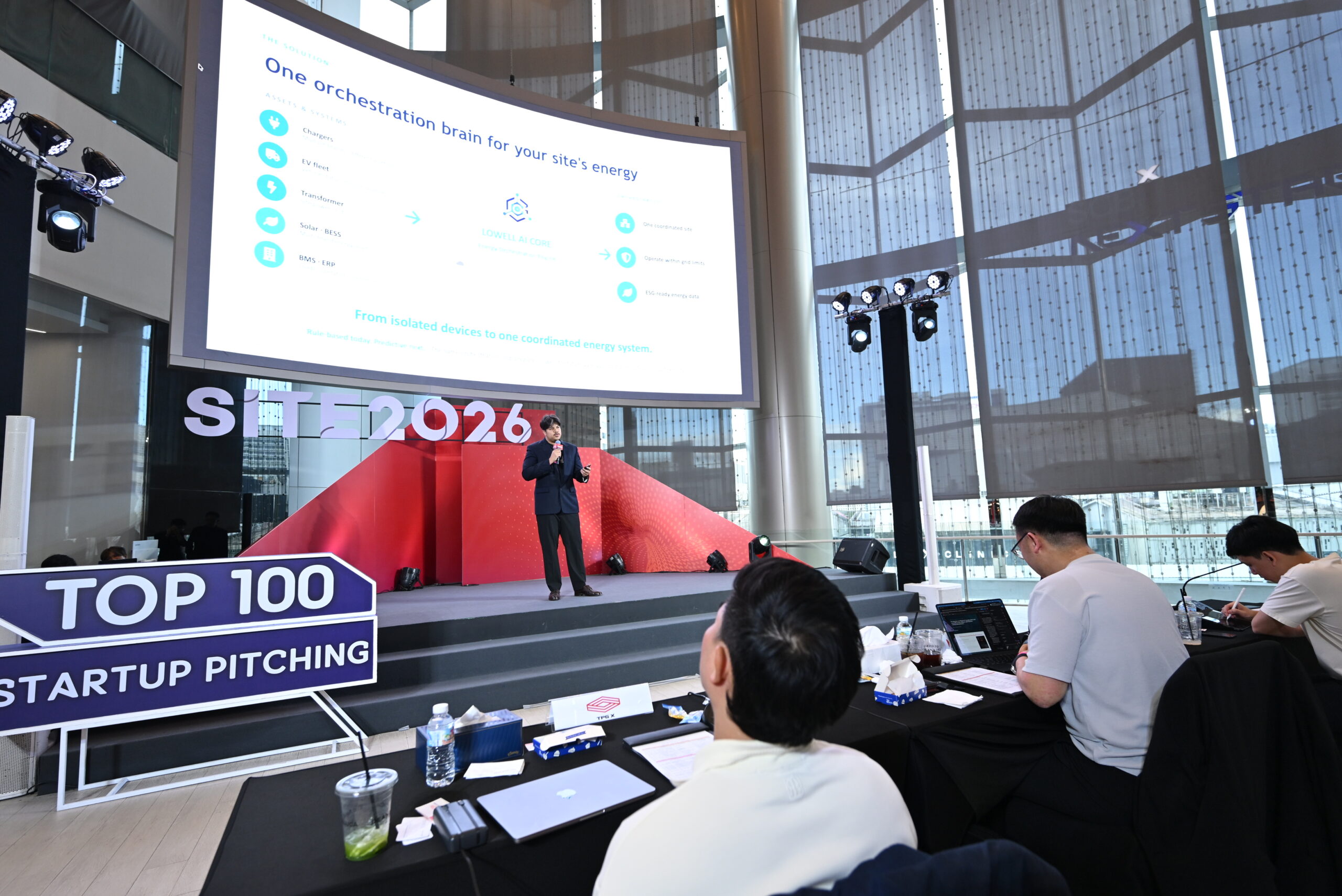 ภาพ Lowell AI Core และแนวคิด One orchestration brain ในงาน SITE2026